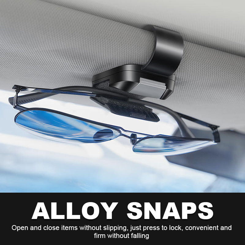 Pince à lunettes multifonctionnelle pour voiture