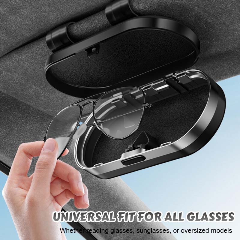 Étui à lunettes de voiture miroir personnalisé