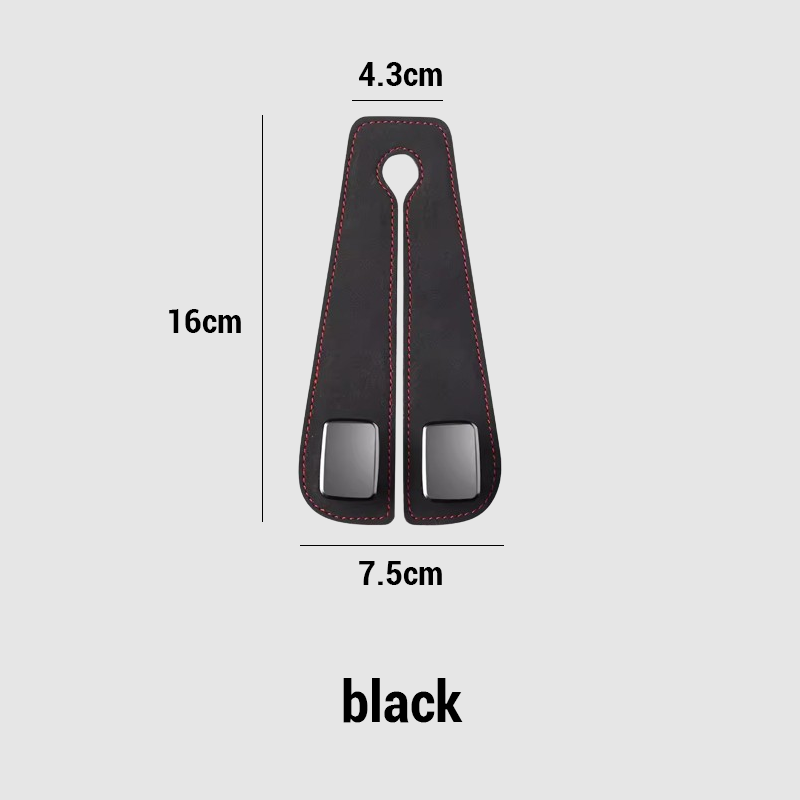 Double rear hook for car seat