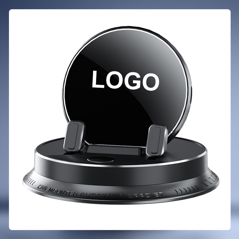 Support de téléphone portable multifonctionnel pour tableau de bord de voiture électrique avec logo