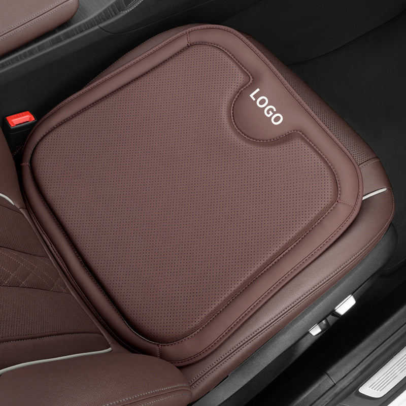 Nappa leather car seat cushion 