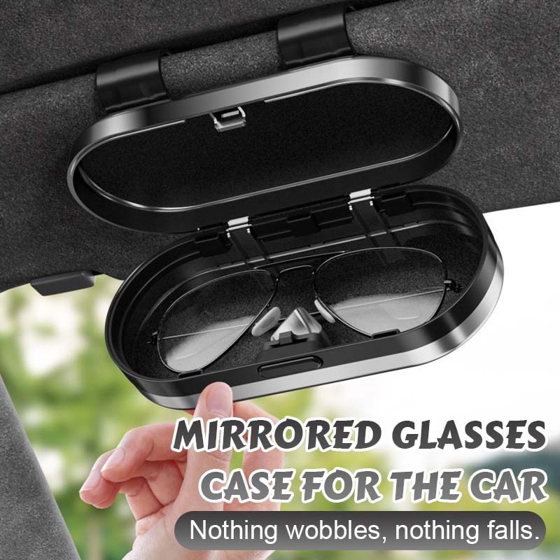 Étui à lunettes de voiture miroir personnalisé