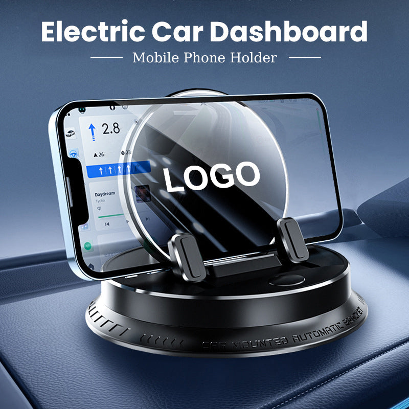 Support de téléphone portable multifonctionnel pour tableau de bord de voiture électrique avec logo