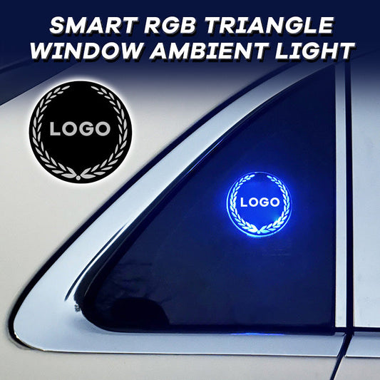Personnaliser la lumière ambiante de la fenêtre triangulaire RVB intelligente