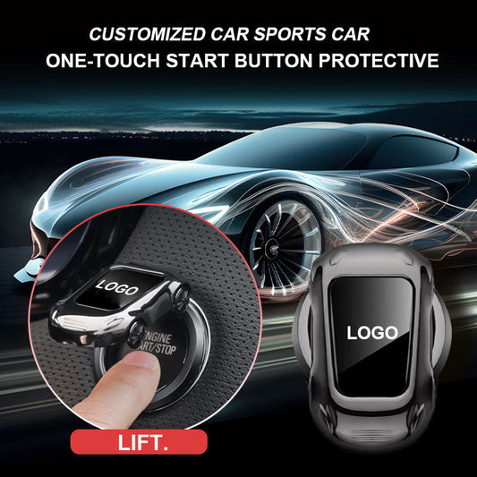 Housse de protection pour bouton de démarrage à une touche pour voiture de sport personnalisée