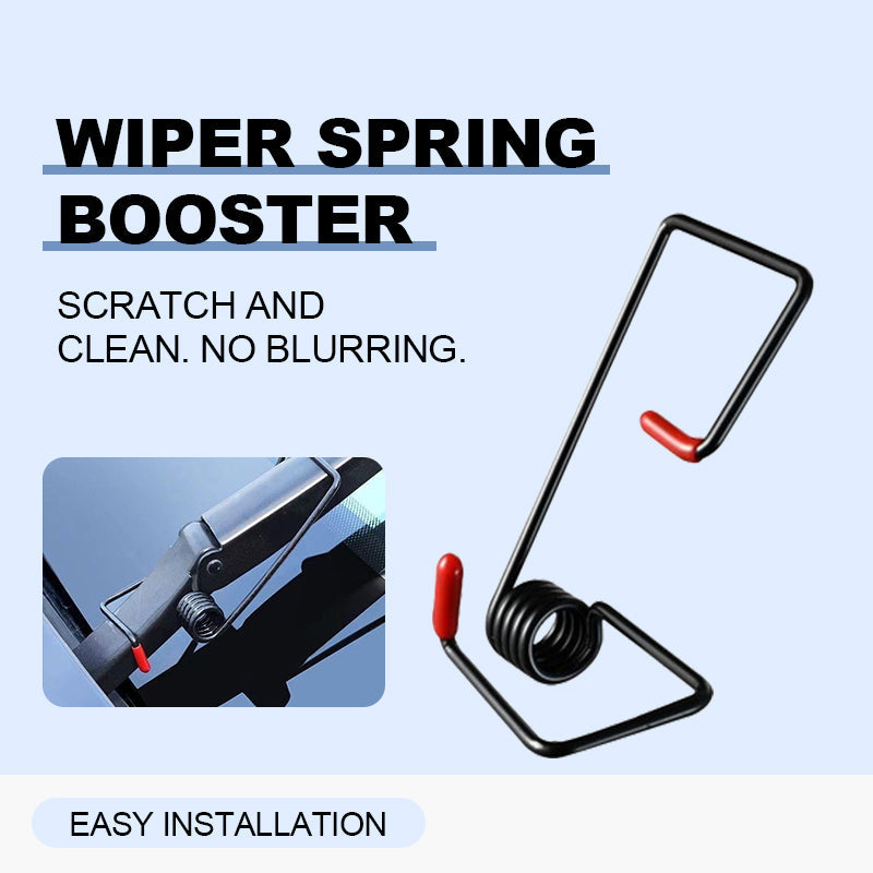 Windshield wiper springs