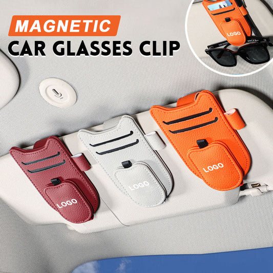 🚗 Clip magnétique pour lunettes de voiture ✨