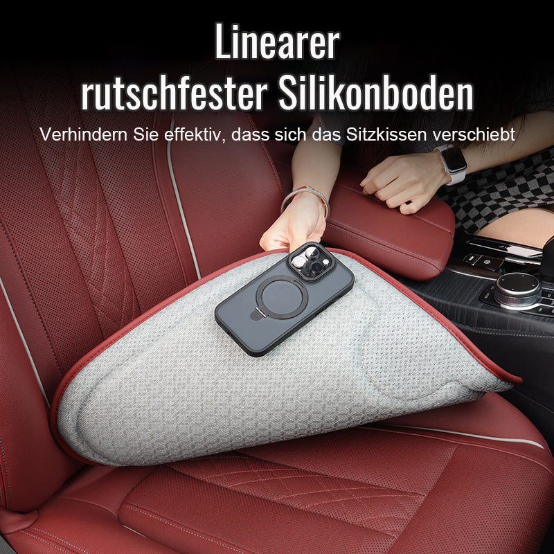 Nappa leather car seat cushion 