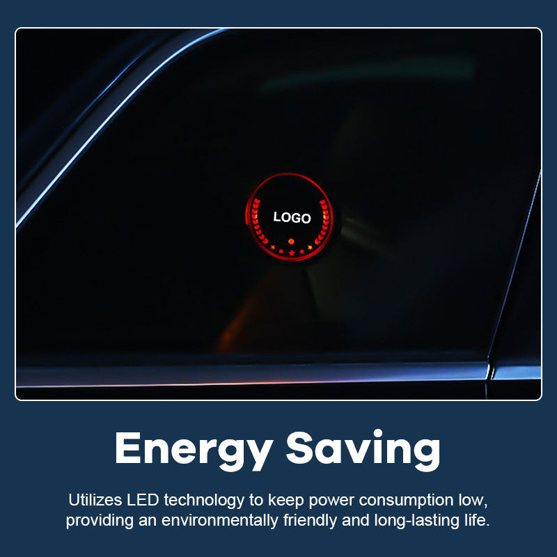 Car Rear Glass Led Intelligent Luminous Colorful Lights