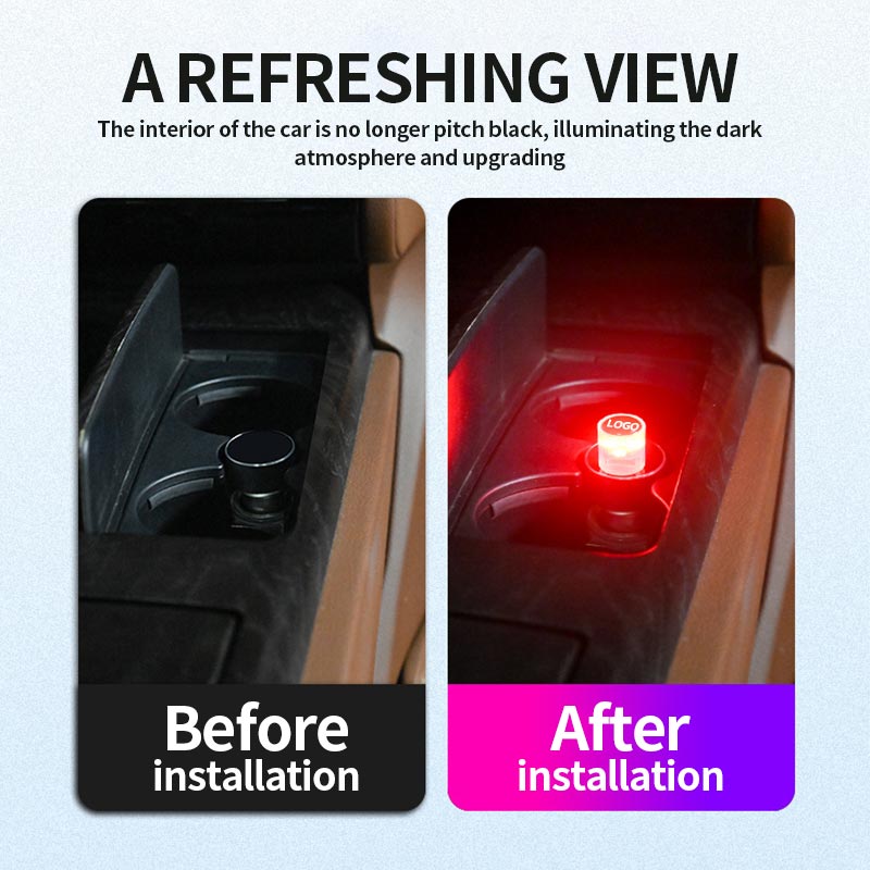 Mini USB LED Decorative Light for Car Interior