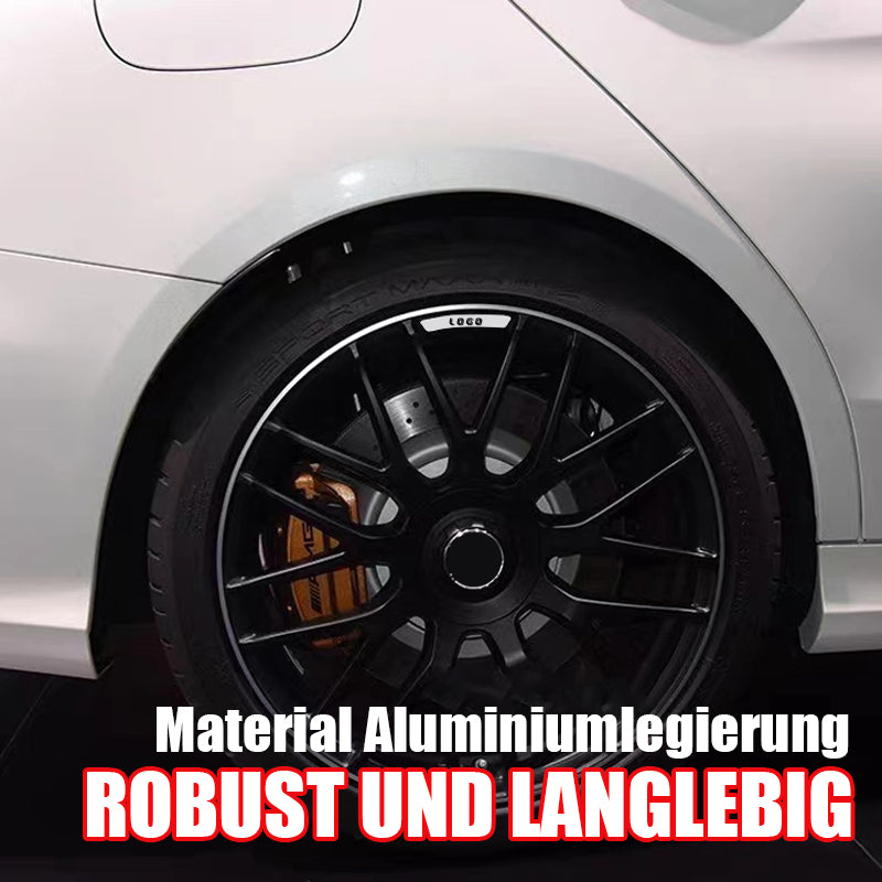 Autocollants décoratifs pour moyeu de roue de voiture (paquet de 4)