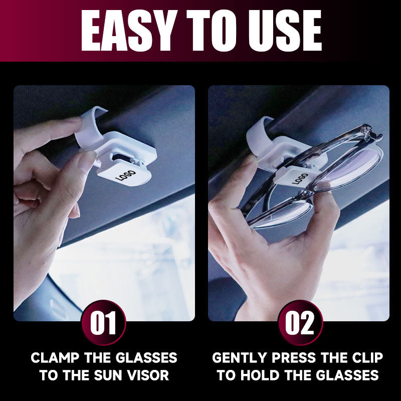 Creative glasses clip 