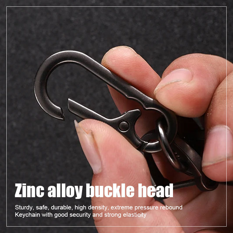 Alloy keychain with logo 