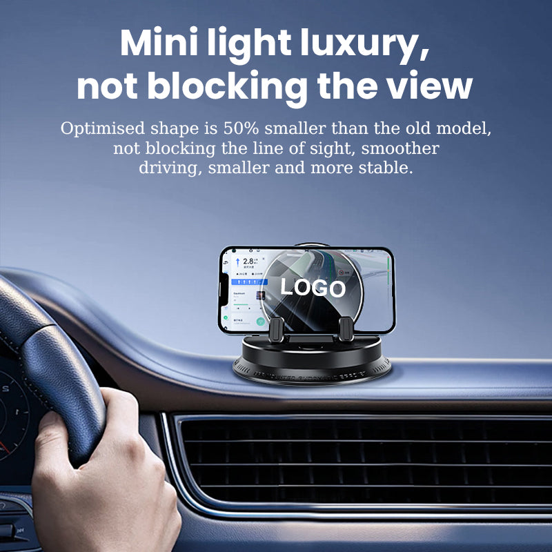 Support de téléphone portable multifonctionnel pour tableau de bord de voiture électrique avec logo