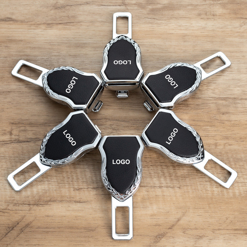 Zinc Alloy Spiked Seat Belt Extender 