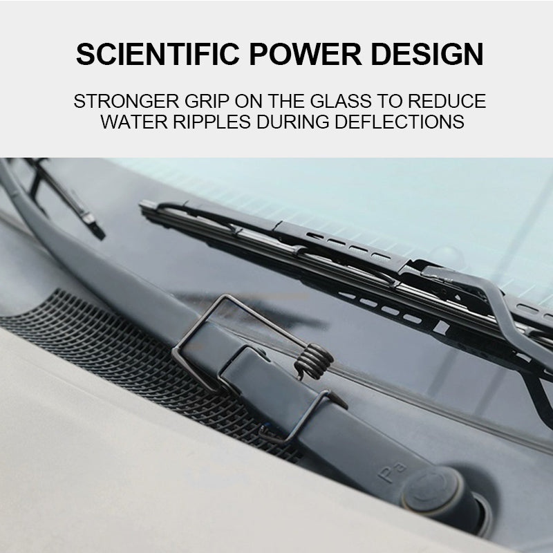 Windshield wiper springs