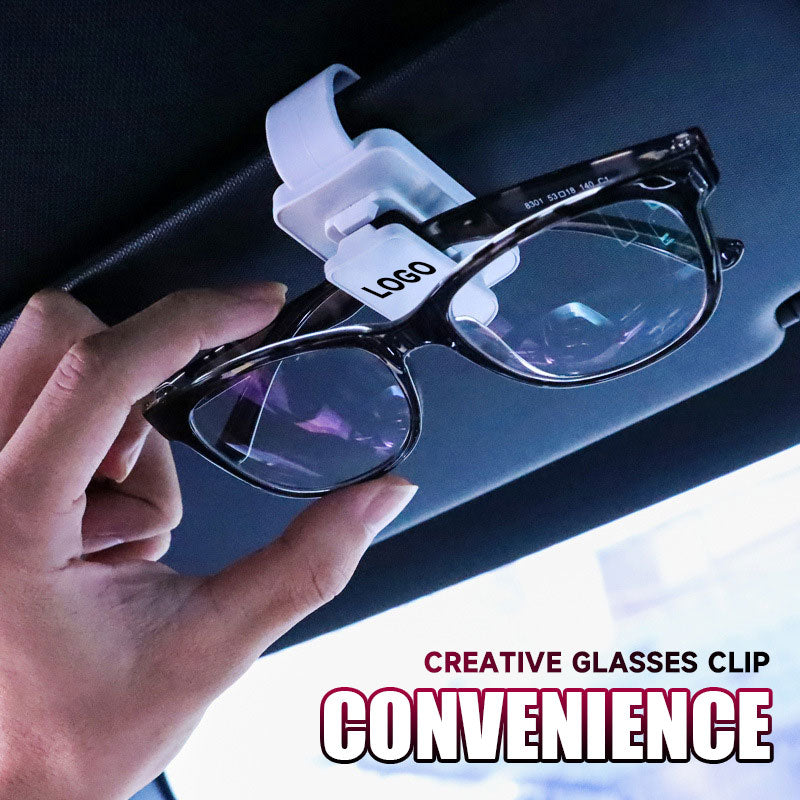 Creative glasses clip 