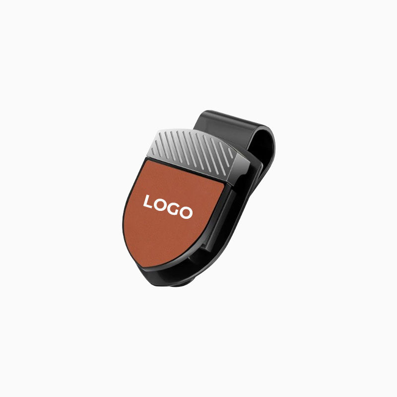 🕶️🚗 Porte-lunettes de soleil AutoClip personnalisé avec logo ✨