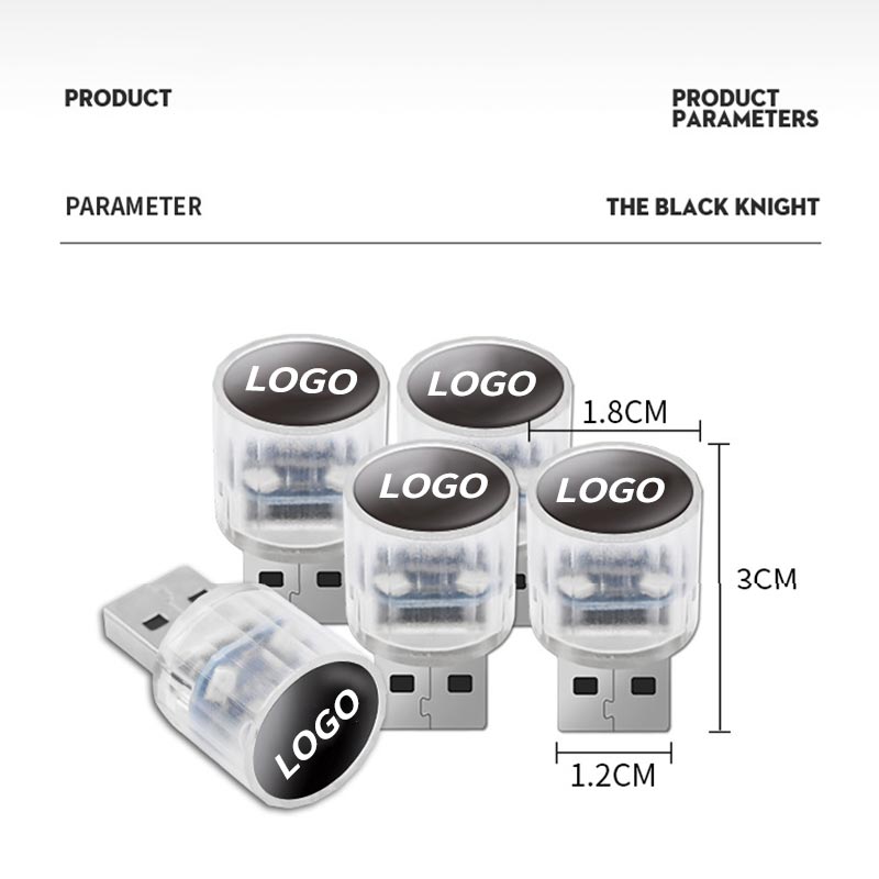Mini USB LED Decorative Light for Car Interior