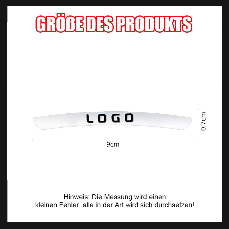 Autocollants décoratifs pour moyeu de roue de voiture (paquet de 4)