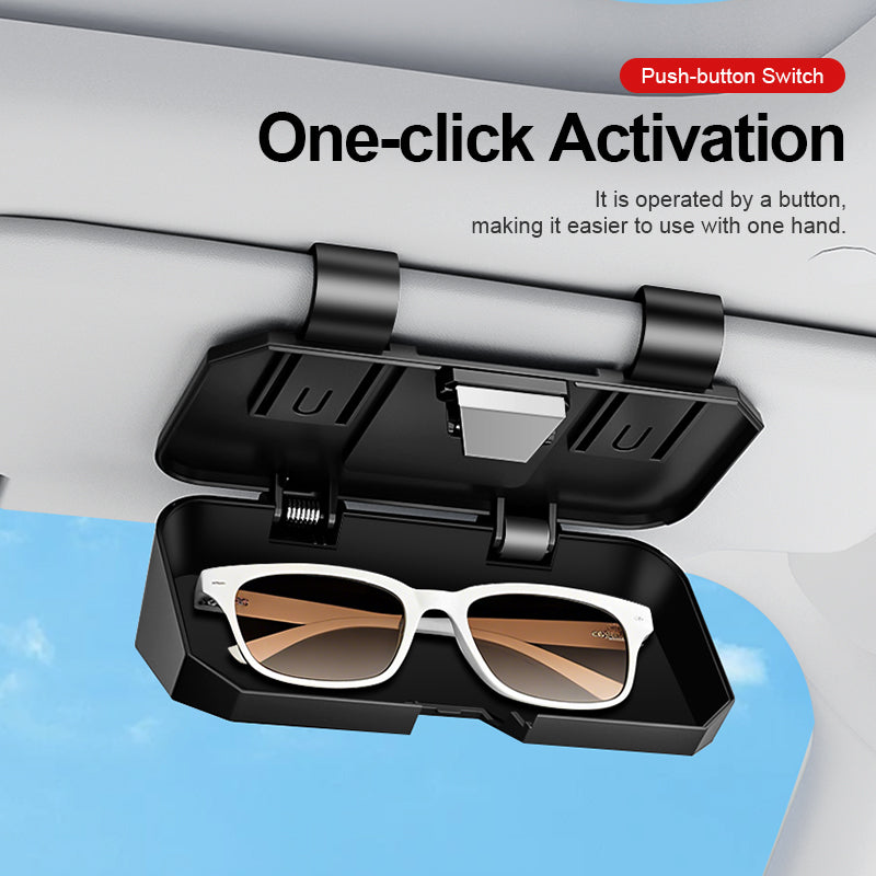 👓Étui à lunettes pour pare-soleil de voiture🚗