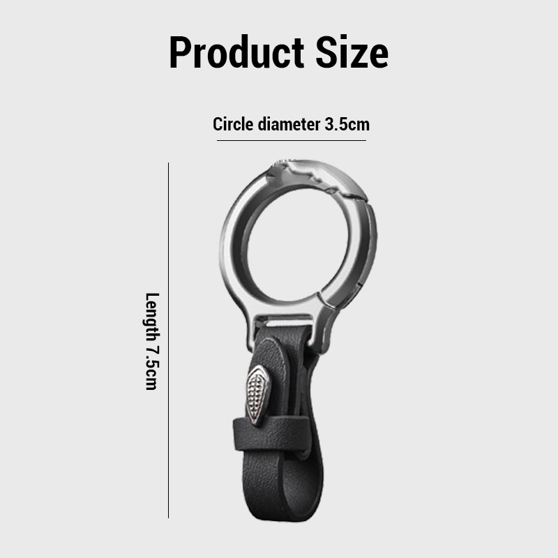 Multifunctional car keychain 