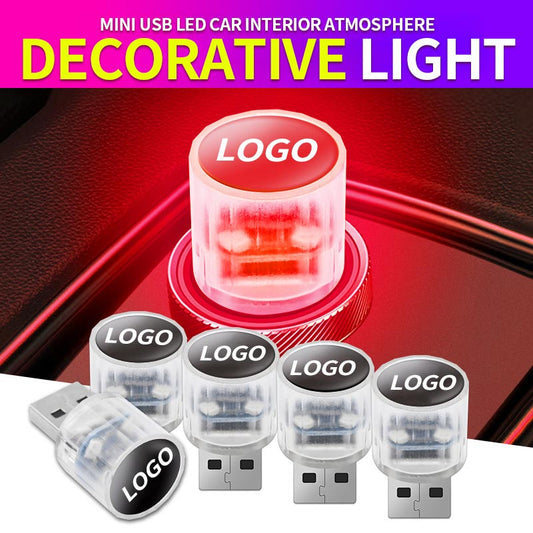 Mini USB LED Decorative Light for Car Interior