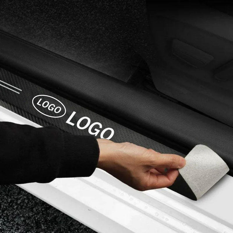 Carbon Car Door Sill Stickers(4pcs) 
