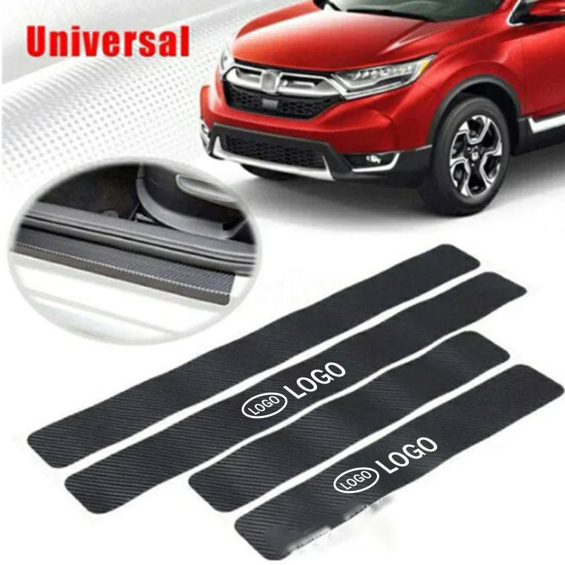 Carbon Car Door Sill Stickers(4pcs) 