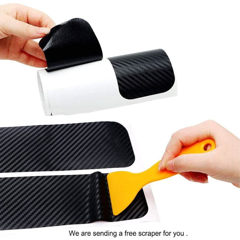 Carbon Car Door Sill Stickers(4pcs) 