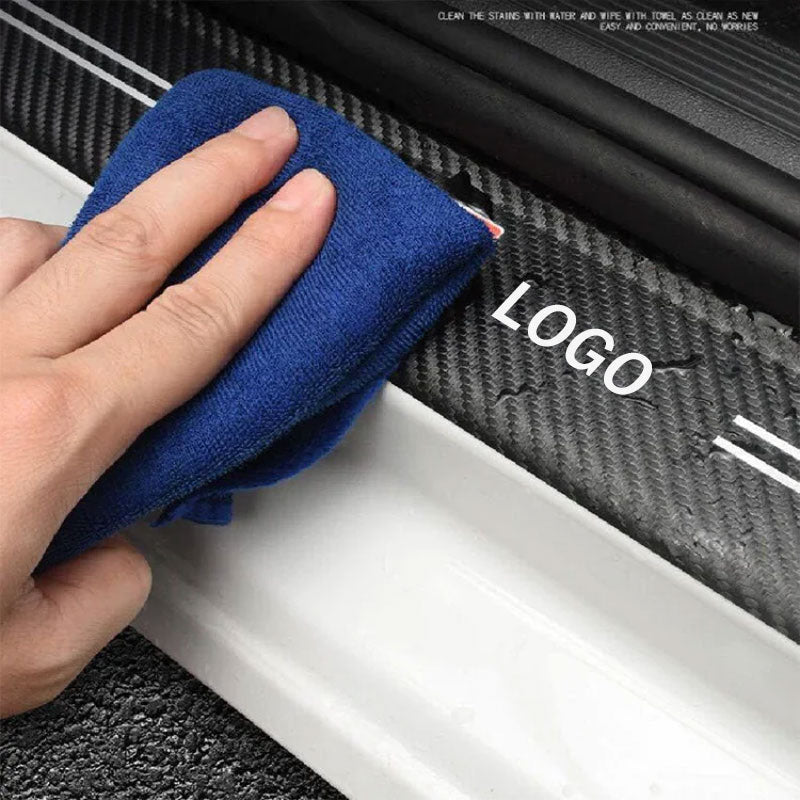 Carbon Car Door Sill Stickers(4pcs) 