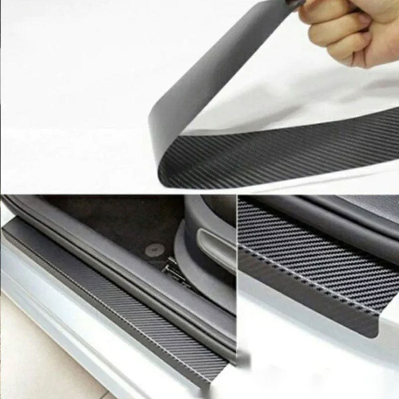 Carbon Car Door Sill Stickers(4pcs) 